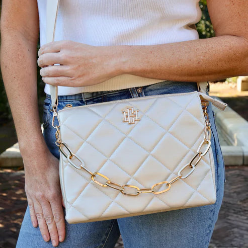 Ariana Crossbody Pearl LD-Handbags-Caroline Hill-LouisGeorge Boutique, Women’s Fashion Boutique Located in Trussville, Alabama