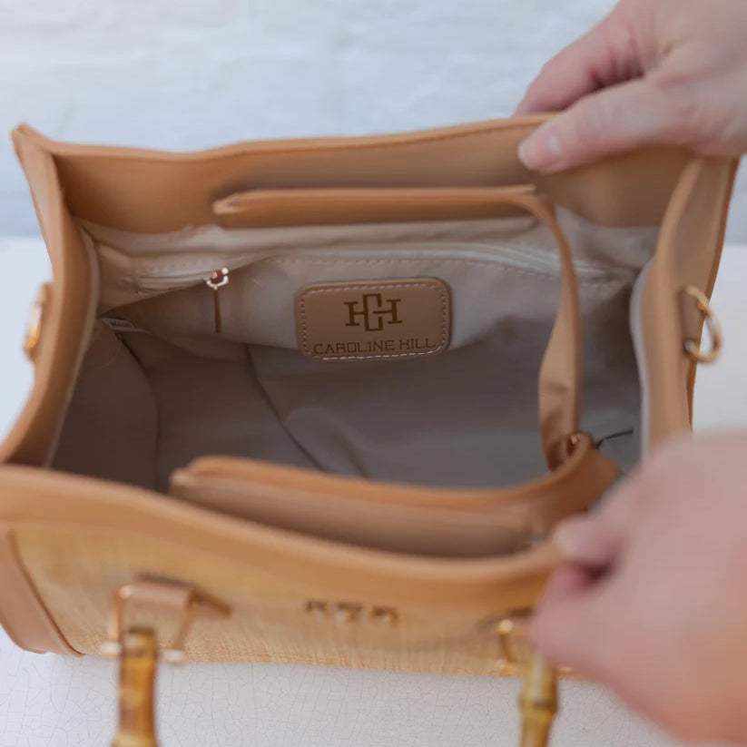 Kennedy Tote Natural-Handbags-Caroline Hill-LouisGeorge Boutique, Women’s Fashion Boutique Located in Trussville, Alabama