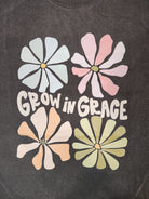 Grow in Grace Comfort Color Tee - Pepper - Plus/Regular-Apparel-LouisGeorge Boutique-LouisGeorge Boutique, Women’s Fashion Boutique Located in Trussville, Alabama