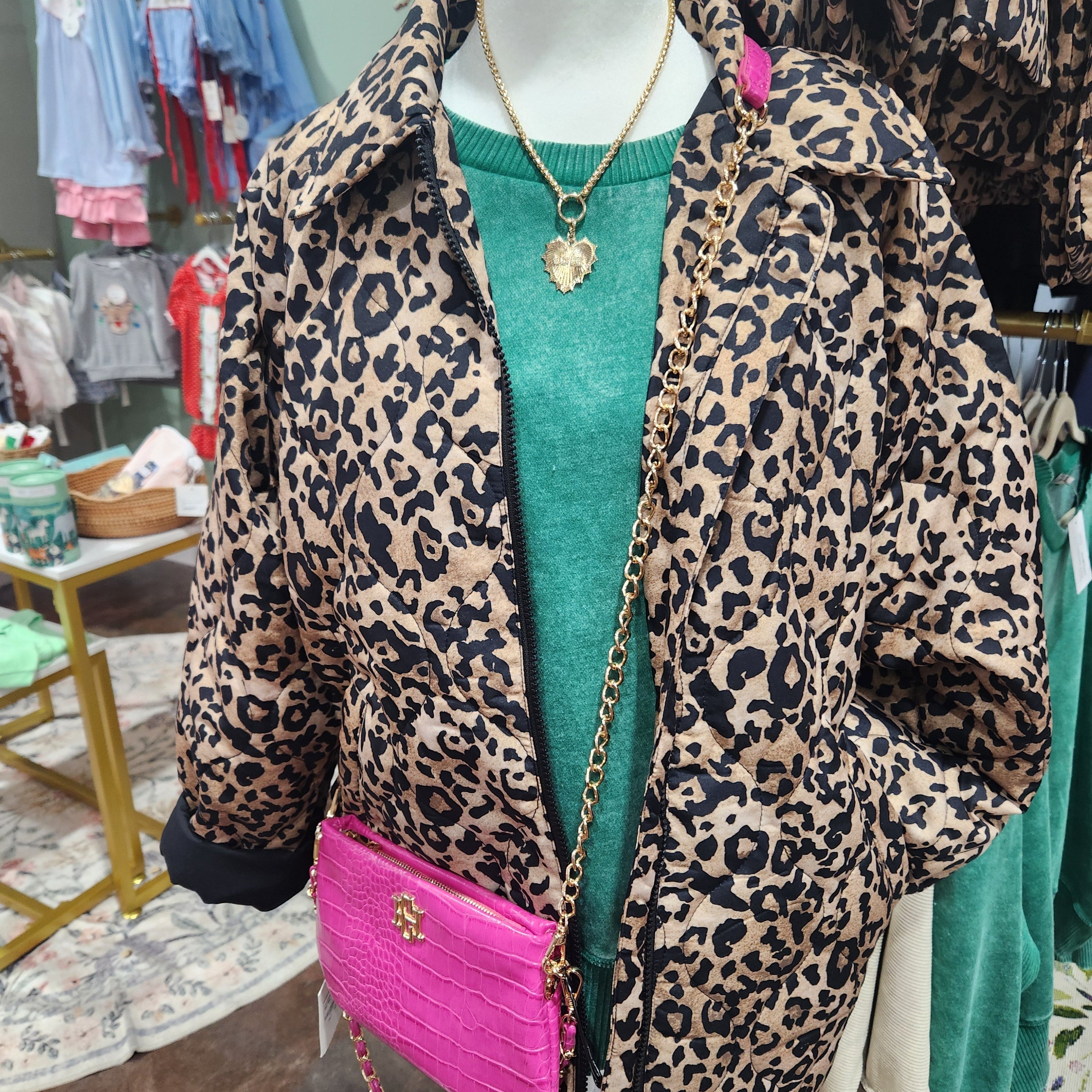 Leopard Print Jacket - Plus/Regular-Apparel-Sew in Love-LouisGeorge Boutique, Women’s Fashion Boutique Located in Trussville, Alabama