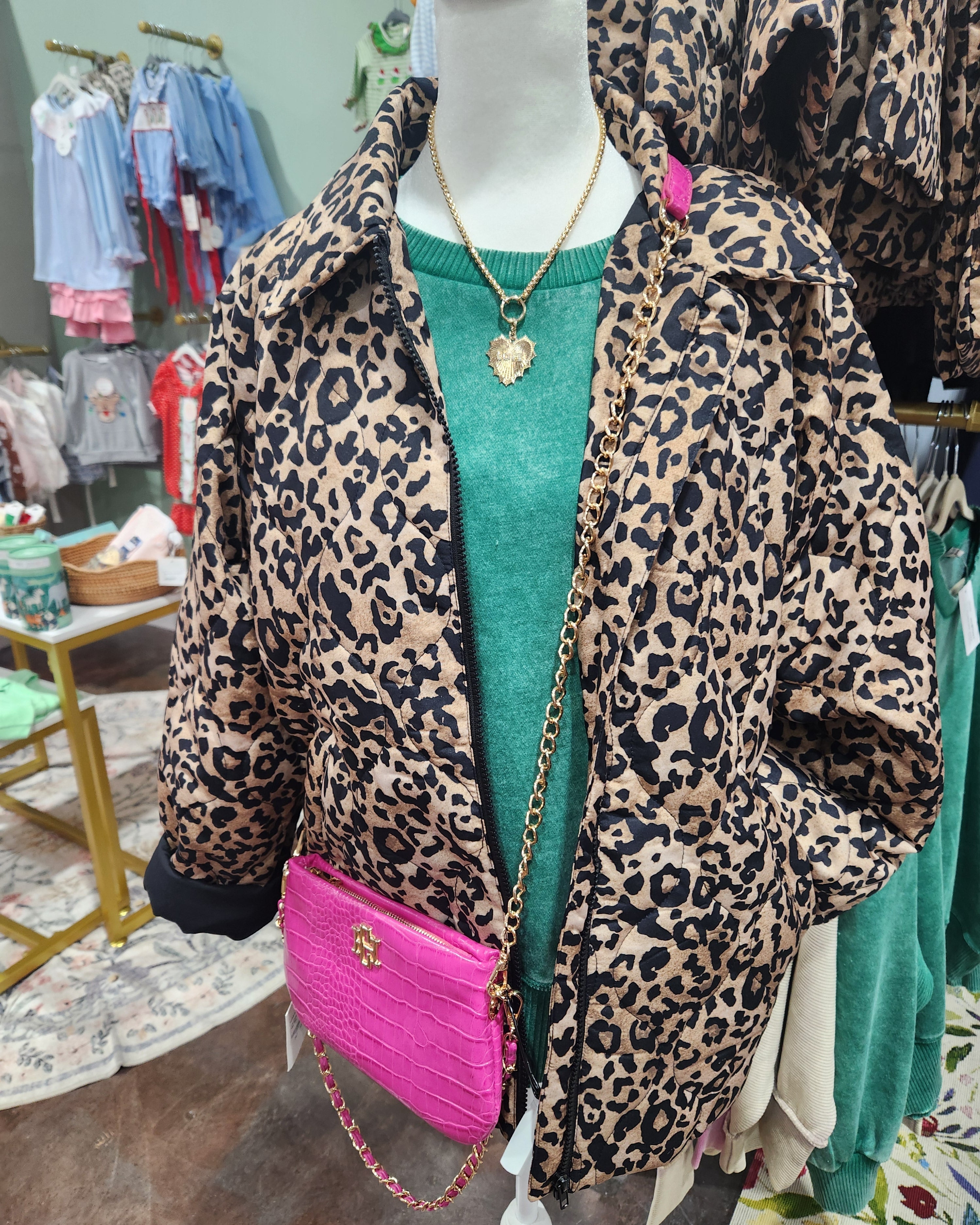 Leopard Print Jacket - Plus/Regular-Apparel-Sew in Love-LouisGeorge Boutique, Women’s Fashion Boutique Located in Trussville, Alabama