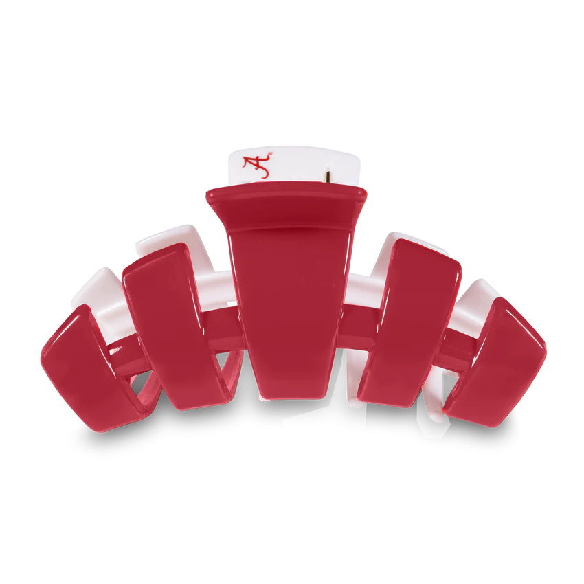 TELETIES University of Alabama Large Hair Clip-Apparel-TELETIES-LouisGeorge Boutique, Women’s Fashion Boutique Located in Trussville, Alabama