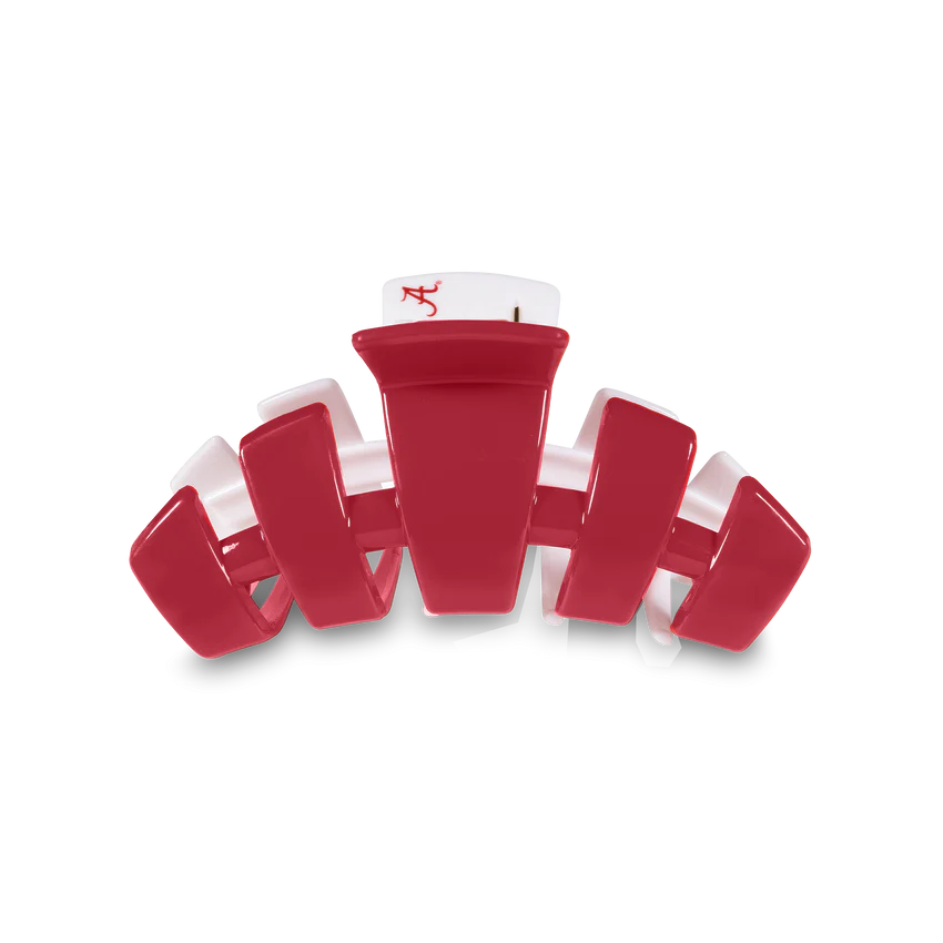 TELETIES University of Alabama Medium Hair Clip-Apparel-TELETIES-LouisGeorge Boutique, Women’s Fashion Boutique Located in Trussville, Alabama