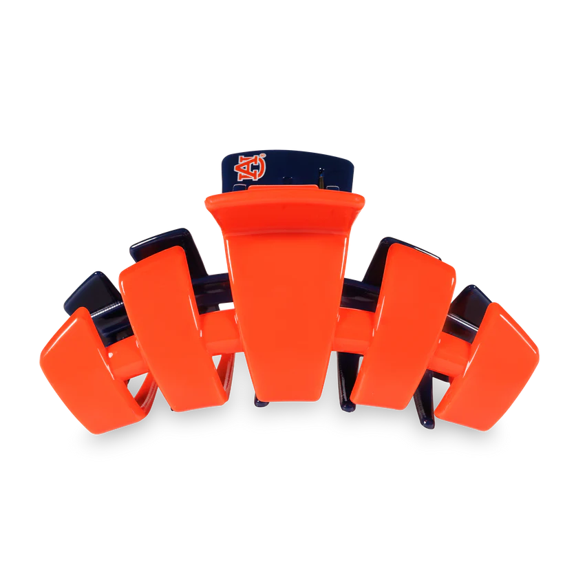TELETIES Auburn University Large Hair Clip-Apparel-TELETIES-LouisGeorge Boutique, Women’s Fashion Boutique Located in Trussville, Alabama