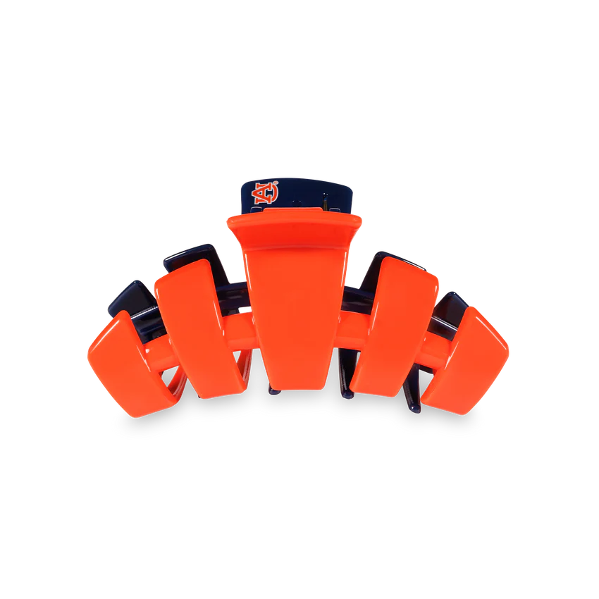 TELETIES Auburn University Medium Hair Clip-Apparel-TELETIES-LouisGeorge Boutique, Women’s Fashion Boutique Located in Trussville, Alabama