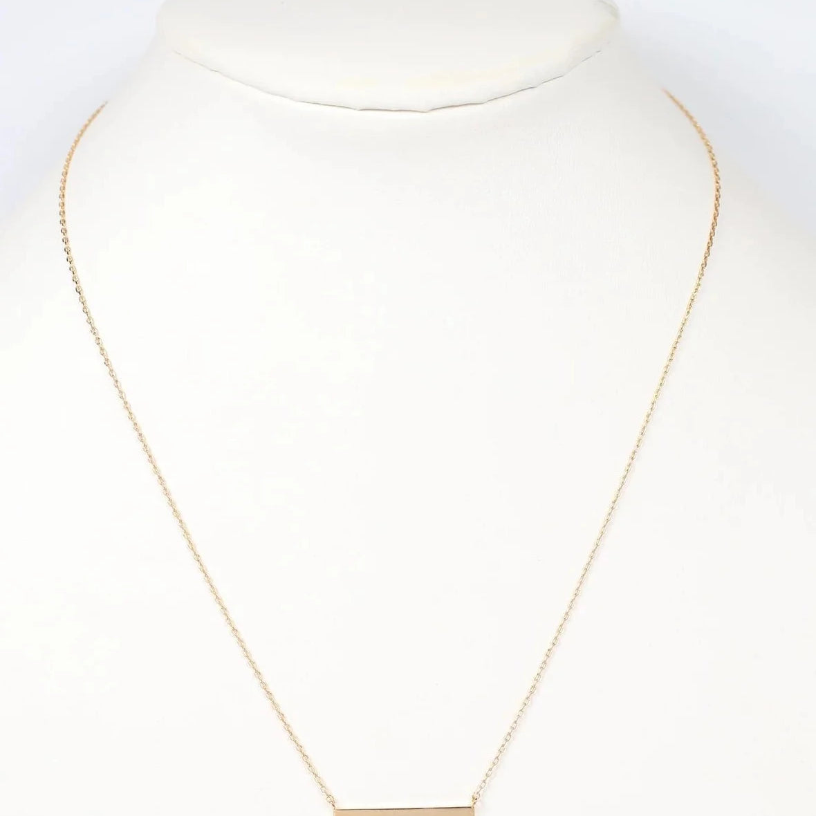 Simply You Bar Necklace Gold-Necklaces-Caroline Hill-LouisGeorge Boutique, Women’s Fashion Boutique Located in Trussville, Alabama