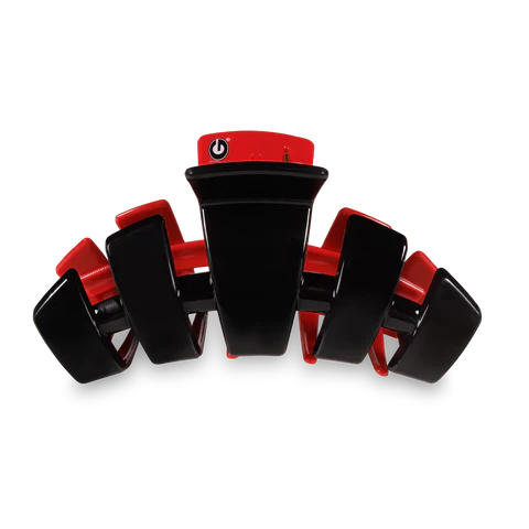 TELETIES University of Georgia Large Hair Clip-Apparel-TELETIES-LouisGeorge Boutique, Women’s Fashion Boutique Located in Trussville, Alabama