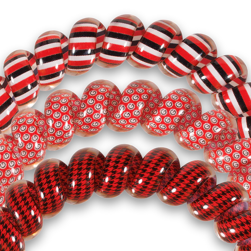 TELETIES University of Georgia Small Hair Tie-Accessories-TELETIES-LouisGeorge Boutique, Women’s Fashion Boutique Located in Trussville, Alabama