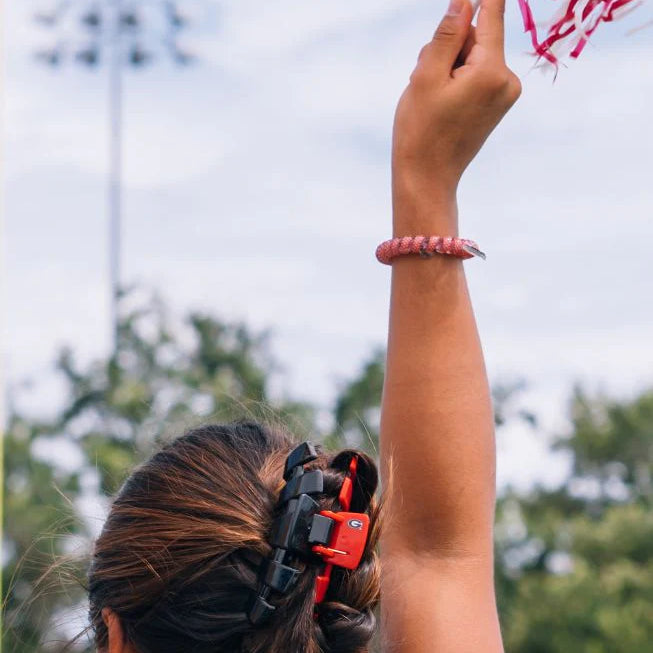 TELETIES University of Georgia Large Hair Tie-Accessories-TELETIES-LouisGeorge Boutique, Women’s Fashion Boutique Located in Trussville, Alabama