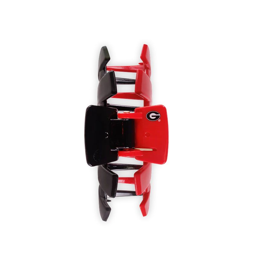 TELETIES University of Georgia Medium Hair Clip-Apparel-TELETIES-LouisGeorge Boutique, Women’s Fashion Boutique Located in Trussville, Alabama