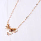Hann Charm Necklace GOLD-Necklaces-Caroline Hill-LouisGeorge Boutique, Women’s Fashion Boutique Located in Trussville, Alabama