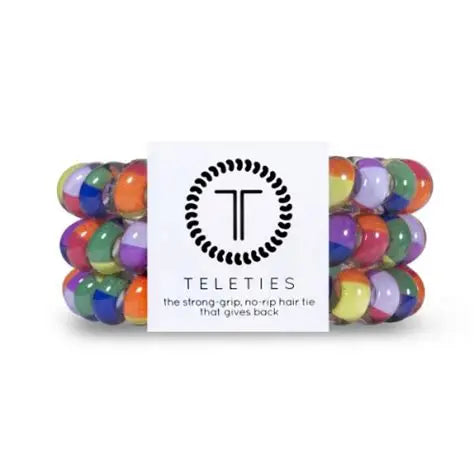 TELETIES Hair Tie - Large - Multiple Colors Available-Accessories-TELETIES-LouisGeorge Boutique, Women’s Fashion Boutique Located in Trussville, Alabama