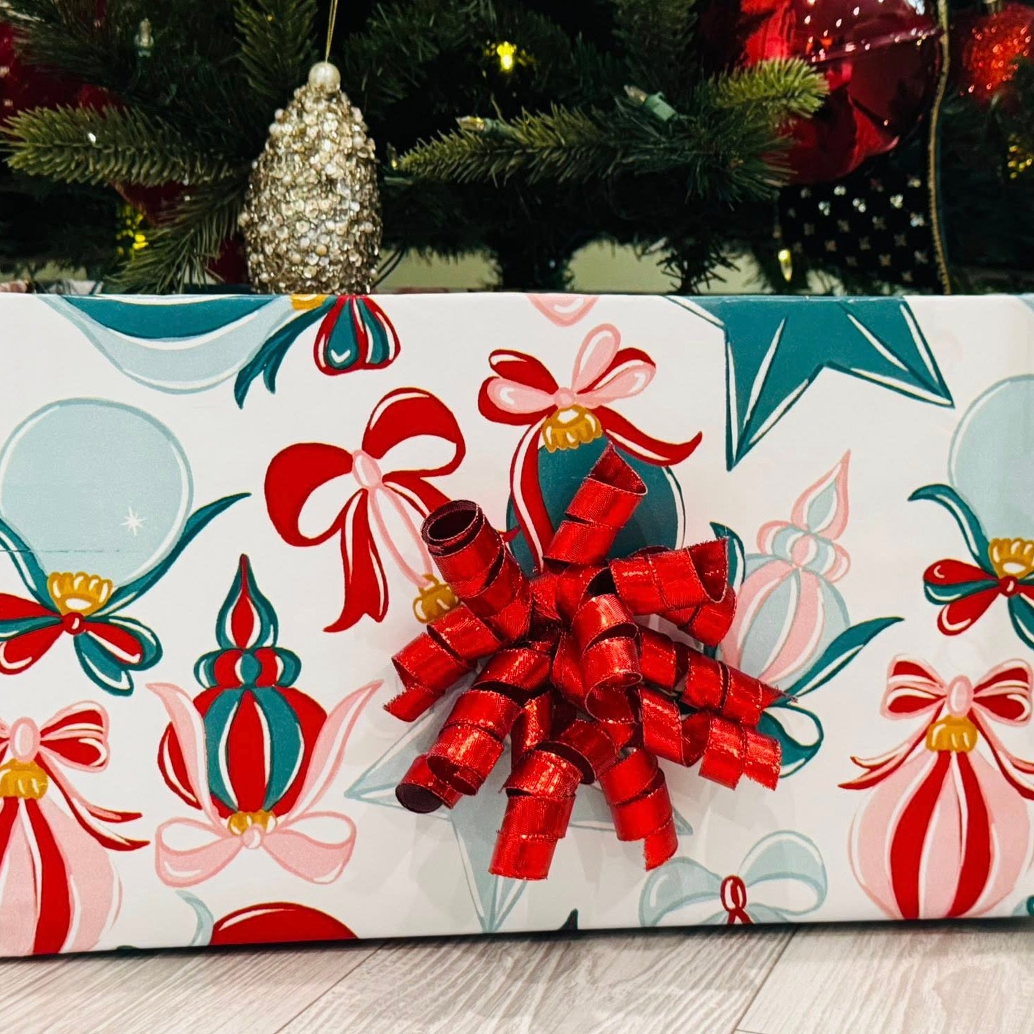 Vintage Christmas Wrapping Paper Rolls-Ornament-LouisGeorge Boutique-LouisGeorge Boutique, Women’s Fashion Boutique Located in Trussville, Alabama