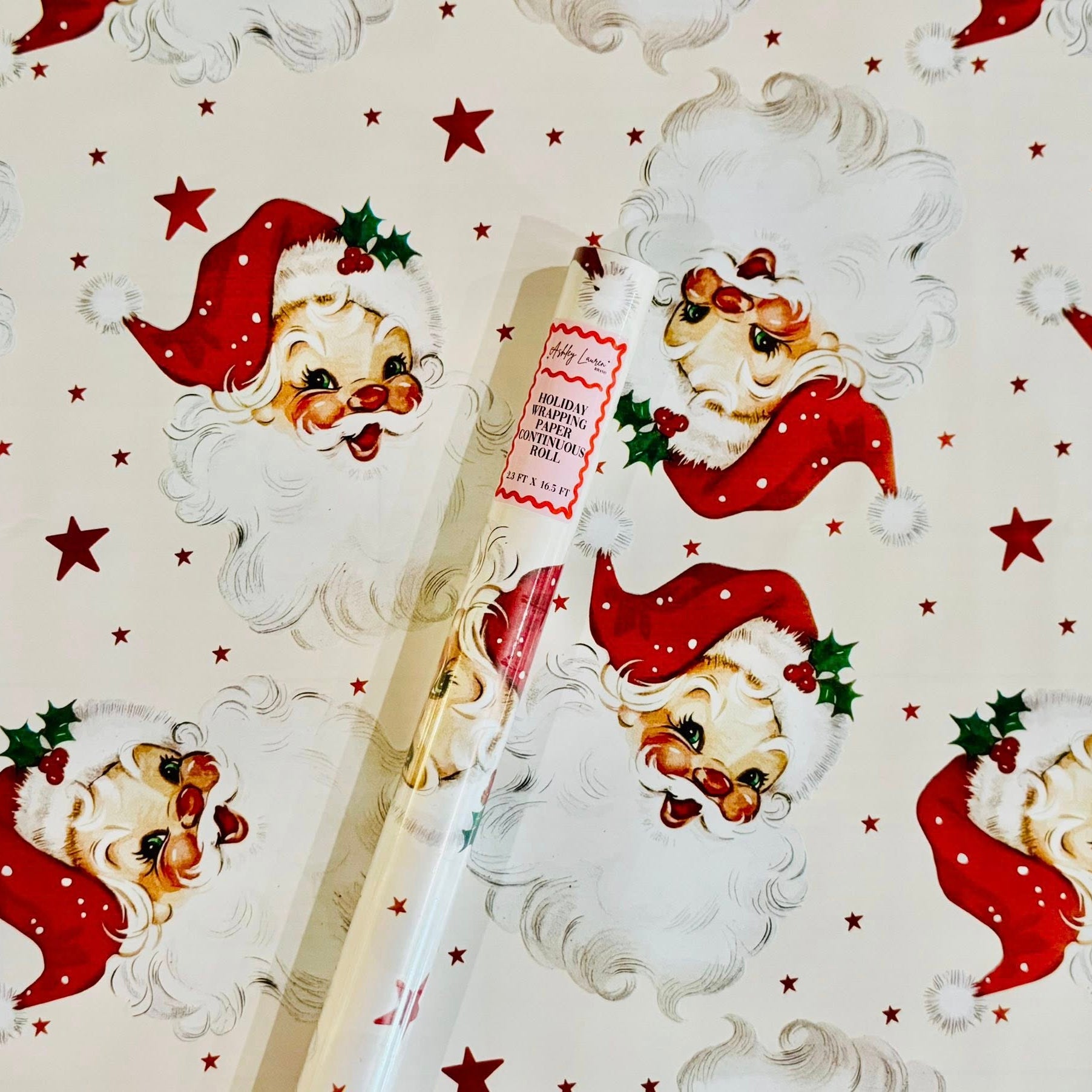 Vintage Christmas Wrapping Paper Rolls-Ornament-LouisGeorge Boutique-LouisGeorge Boutique, Women’s Fashion Boutique Located in Trussville, Alabama