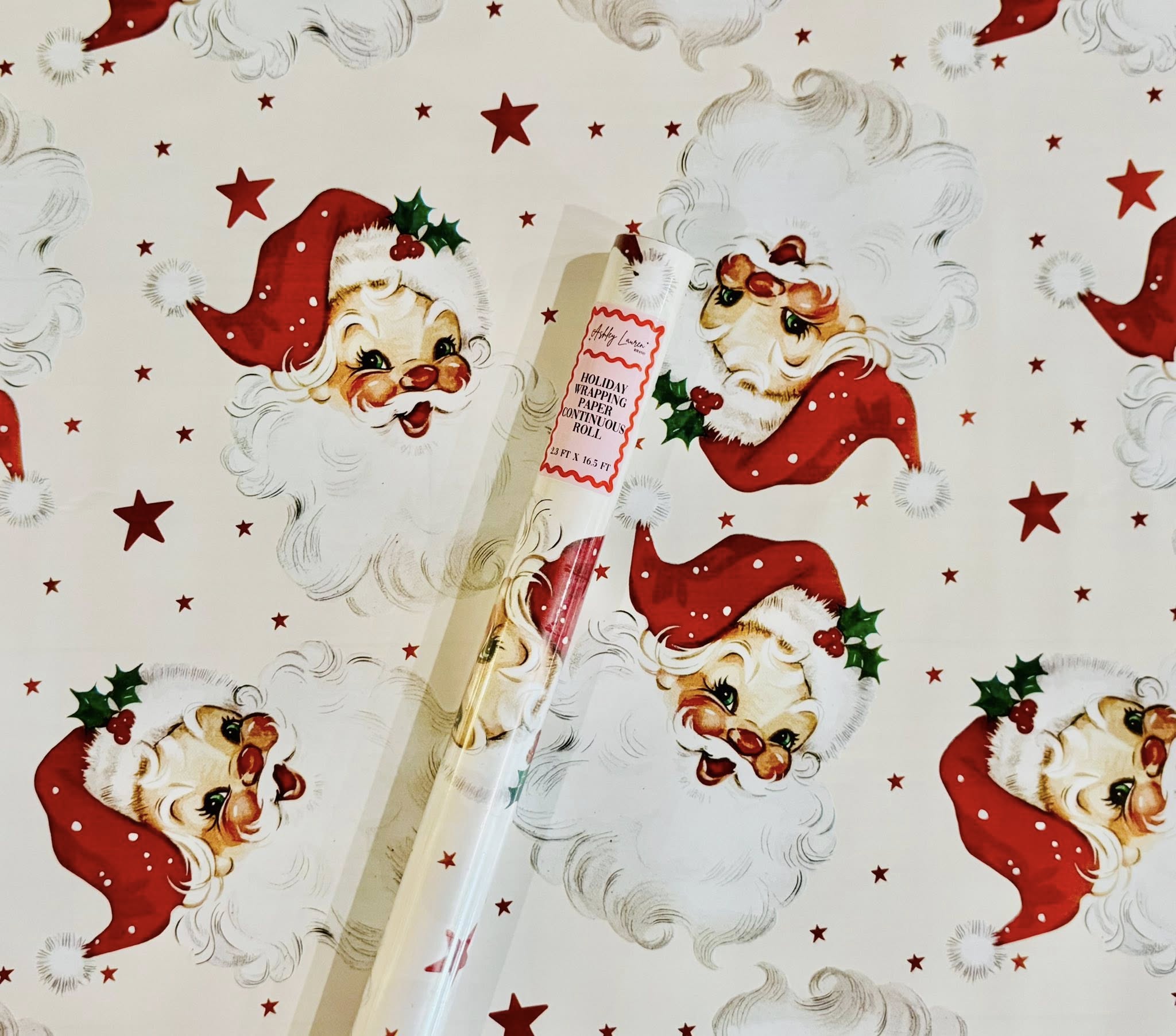 Vintage Christmas Wrapping Paper Rolls-Ornament-LouisGeorge Boutique-LouisGeorge Boutique, Women’s Fashion Boutique Located in Trussville, Alabama