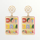 Luxe Dot Bam Crack Pearl Drop Earrings-Earrings-LouisGeorge Boutique-LouisGeorge Boutique, Women’s Fashion Boutique Located in Trussville, Alabama