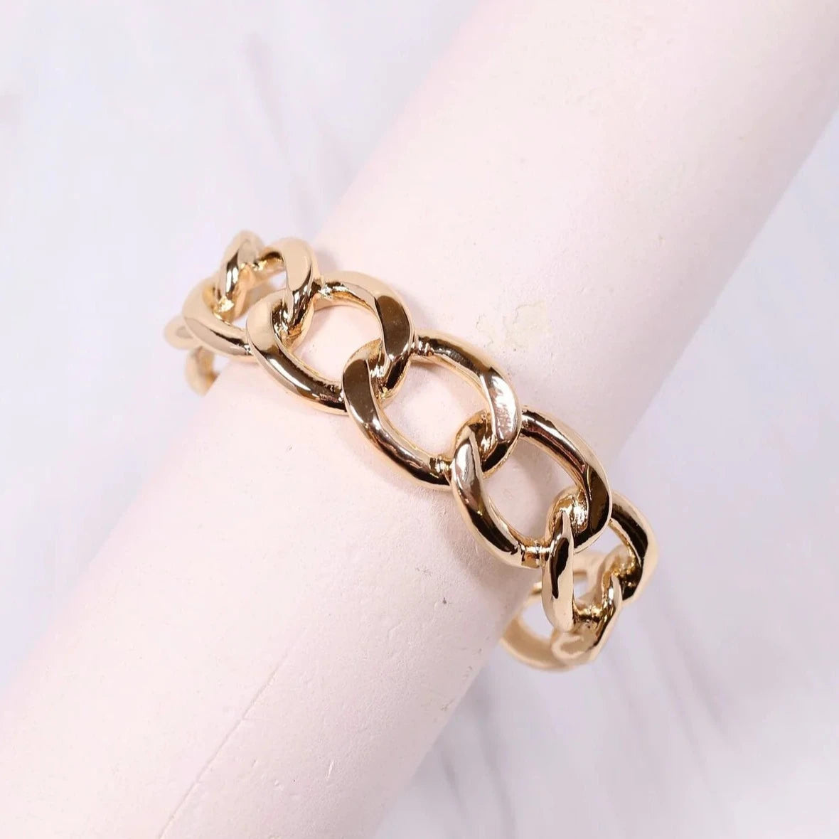 Beauport Link Cuff Bracelet Gold-Bracelet-Caroline Hill-LouisGeorge Boutique, Women’s Fashion Boutique Located in Trussville, Alabama