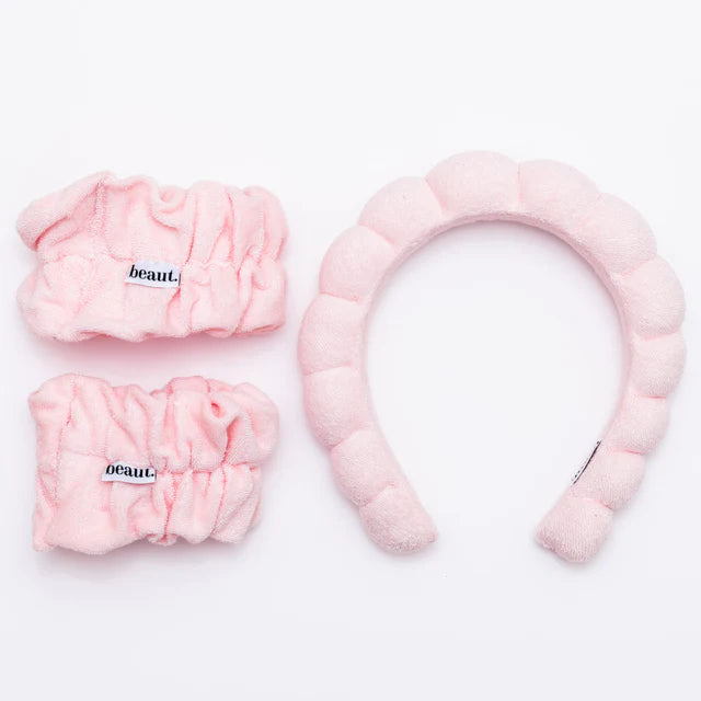 Bubble Headband + Wristbands Set-Beaut.-LouisGeorge Boutique, Women’s Fashion Boutique Located in Trussville, Alabama