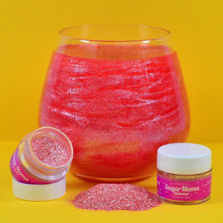Cha Cha Red Shimmer Glitter-Edible Glitter-Sugar Mama Shimmer-LouisGeorge Boutique, Women’s Fashion Boutique Located in Trussville, Alabama
