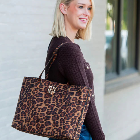 Heath Tote Bag Spotted Saddle-Crossbody-Caroline Hill-LouisGeorge Boutique, Women’s Fashion Boutique Located in Trussville, Alabama