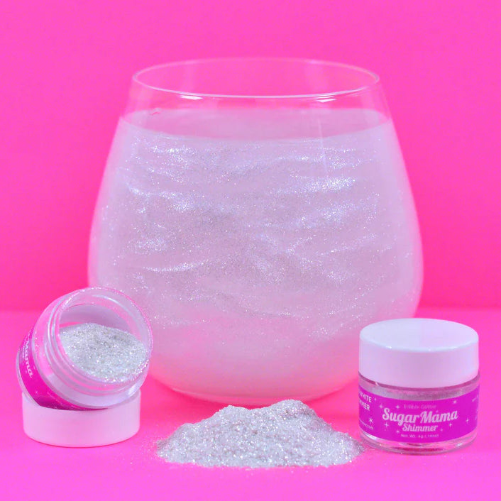 Ice Queen White Shimmer Glitter-Edible Glitter-Sugar Mama Shimmer-LouisGeorge Boutique, Women’s Fashion Boutique Located in Trussville, Alabama