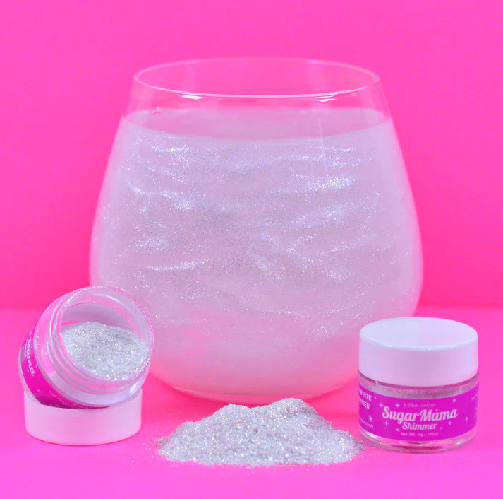 Ice Queen White Shimmer Glitter-Edible Glitter-Sugar Mama Shimmer-LouisGeorge Boutique, Women’s Fashion Boutique Located in Trussville, Alabama