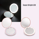 Compact LED + Magnifying Mirror in Four Colors-Health & Beauty-LouisGeorge Boutique-LouisGeorge Boutique, Women’s Fashion Boutique Located in Trussville, Alabama