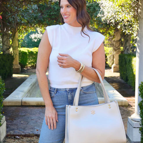 Winona Tote Pearl-Tote-Caroline Hill-LouisGeorge Boutique, Women’s Fashion Boutique Located in Trussville, Alabama