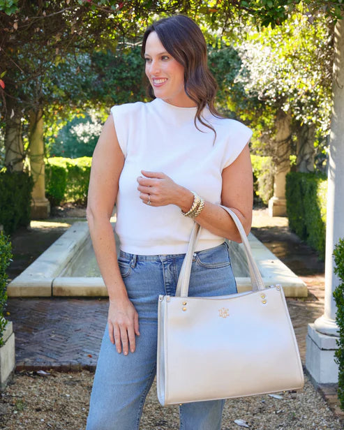 Winona Tote Pearl-Tote-Caroline Hill-LouisGeorge Boutique, Women’s Fashion Boutique Located in Trussville, Alabama