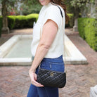 Livi Quilted Crossbody - Black-Crossbody-Caroline Hill-LouisGeorge Boutique, Women’s Fashion Boutique Located in Trussville, Alabama