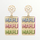 Luxe MAHJ Pearl Drop Earrings-Earrings-LouisGeorge Boutique-LouisGeorge Boutique, Womenâs Fashion Boutique Located in Trussville, Alabama