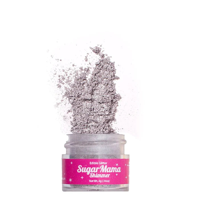 Sandalita Silver Shimmer Glitter-Edible Glitter-Sugar Mama Shimmer-LouisGeorge Boutique, Women’s Fashion Boutique Located in Trussville, Alabama