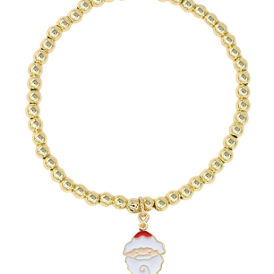 Santa Charm Bead Bracelet-Necklace-LouisGeorge Boutique-LouisGeorge Boutique, Women’s Fashion Boutique Located in Trussville, Alabama