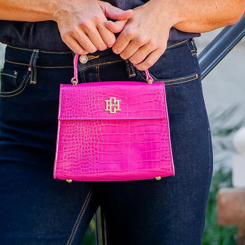 Vivienne Handbag Hot Pink EC-Crossbody-Caroline Hill-LouisGeorge Boutique, Women’s Fashion Boutique Located in Trussville, Alabama