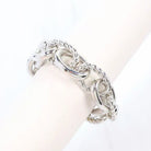 Cates Link Stretch Bracelet SILVER-Bracelet-Caroline Hill-LouisGeorge Boutique, Women’s Fashion Boutique Located in Trussville, Alabama