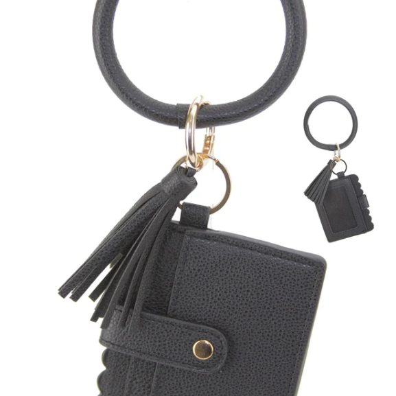 Key Ring Bangle ID Wallet - Available in 9 Colors-Accessories-louisgeorgeboutique-LouisGeorge Boutique, Women’s Fashion Boutique Located in Trussville, Alabama