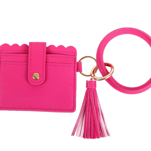 Key Ring Bangle ID Wallet - Available in 9 Colors-Accessories-louisgeorgeboutique-LouisGeorge Boutique, Women’s Fashion Boutique Located in Trussville, Alabama