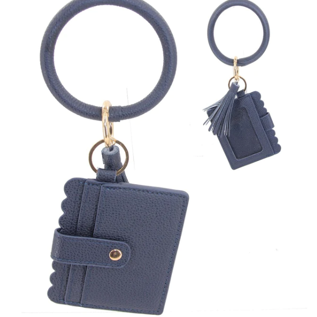 Key Ring Bangle ID Wallet - Available in 9 Colors-Accessories-louisgeorgeboutique-LouisGeorge Boutique, Women’s Fashion Boutique Located in Trussville, Alabama