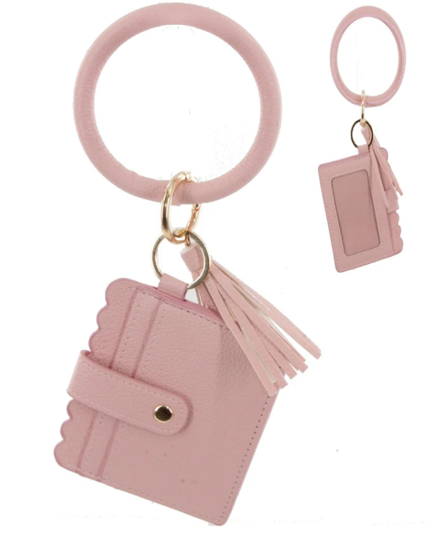 Key Ring Bangle ID Wallet - Available in 9 Colors-Accessories-louisgeorgeboutique-LouisGeorge Boutique, Women’s Fashion Boutique Located in Trussville, Alabama