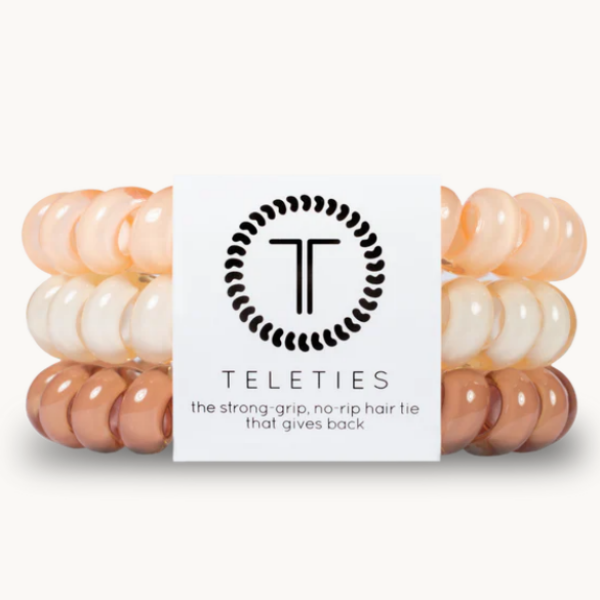 TELETIES Hair Tie - Large - Multiple Colors Available-Accessories-TELETIES-LouisGeorge Boutique, Women’s Fashion Boutique Located in Trussville, Alabama
