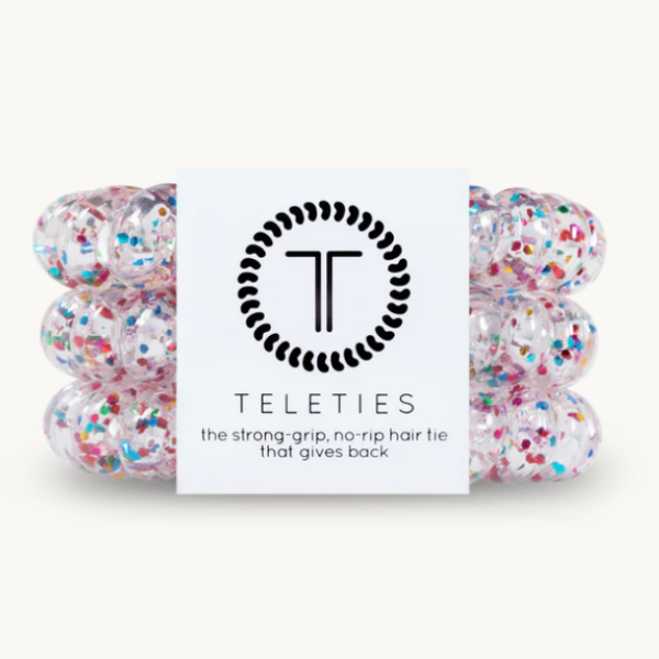 TELETIES Hair Tie - Large - Multiple Colors Available-Accessories-TELETIES-LouisGeorge Boutique, Women’s Fashion Boutique Located in Trussville, Alabama