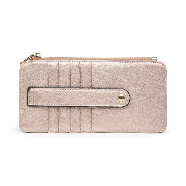 Saige Slim Card Holder Wallet - Available in Multiple Colors-Handbags-Jen & Co.-LouisGeorge Boutique, Women’s Fashion Boutique Located in Trussville, Alabama