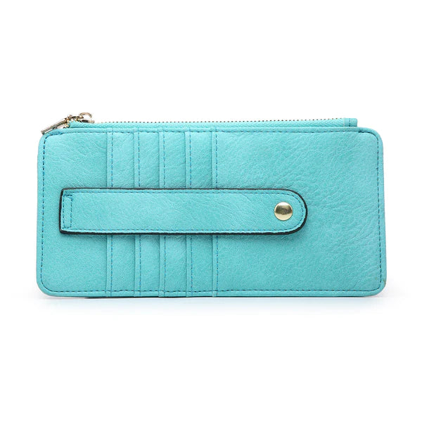 Saige Slim Card Holder Wallet - Available in Multiple Colors-Handbags-Jen & Co.-LouisGeorge Boutique, Women’s Fashion Boutique Located in Trussville, Alabama