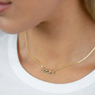 Custom Bubble Letters Nameplate Necklace-Necklaces-The Sis Kiss©-LouisGeorge Boutique, Women’s Fashion Boutique Located in Trussville, Alabama