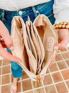 Sherman Quilted Crossbody - Taupe-Handbags-Caroline Hill-LouisGeorge Boutique, Women’s Fashion Boutique Located in Trussville, Alabama