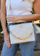 Ariana Crossbody Pearl LD-Handbags-Caroline Hill-LouisGeorge Boutique, Women’s Fashion Boutique Located in Trussville, Alabama