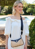 Gianna Crossbody - Nude Black-Crossbody-Caroline Hill-LouisGeorge Boutique, Women’s Fashion Boutique Located in Trussville, Alabama