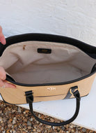 Greyson Tote Natural Black-Tote-Caroline Hill-LouisGeorge Boutique, Women’s Fashion Boutique Located in Trussville, Alabama