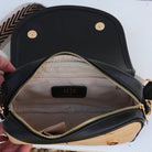 Lilliana Crossbody - Natural Black-Crossbody-Caroline Hill-LouisGeorge Boutique, Women’s Fashion Boutique Located in Trussville, Alabama
