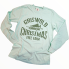 Griswold Christmas Tree Farm Comfort Colors Long Sleeve Tee - Mint-Graphic Tee-LouisGeorge Boutique-LouisGeorge Boutique, Women’s Fashion Boutique Located in Trussville, Alabama